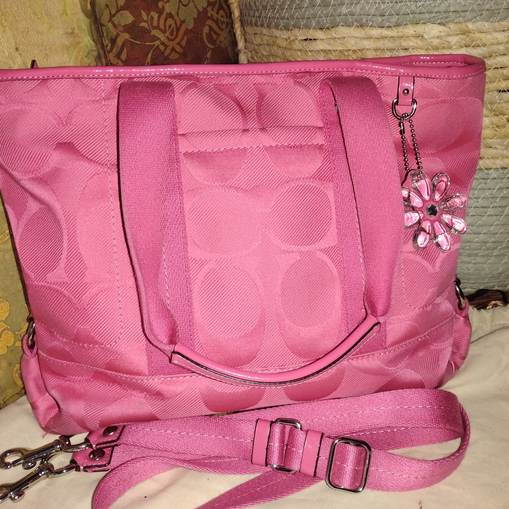 Pink Designer Tote Bag